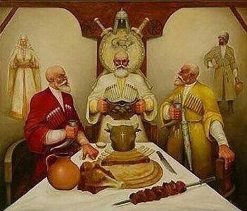 Вспоминаем зимние праздники: традиционное осетинское новогоднее застолье