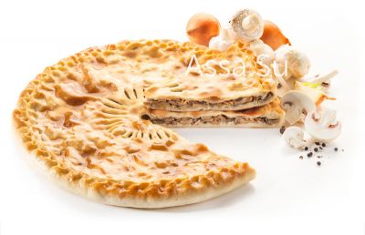 Пирог с грибами и луком «Козоджин» (постный)